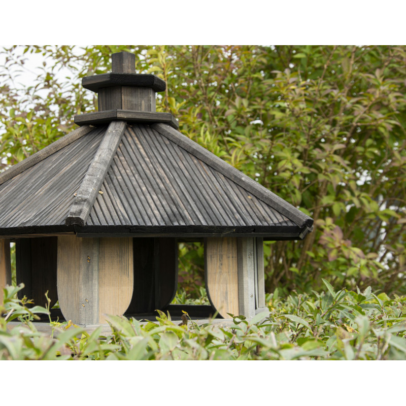 Karmnik dla ptaków SOLIDNY drewniany KUKUŁKA VII