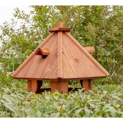 Karmnik dla ptaków SOLIDNY drewniany RUDZIK VI