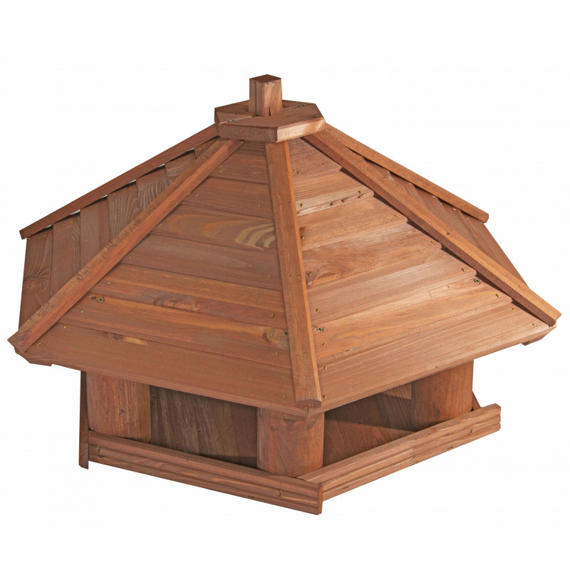 Karmnik dla ptaków DUŻY drewniany ZIMORODEK II