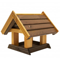Karmnik dla ptaków SOLIDNY drewniany GIL II