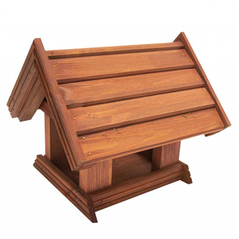 Karmnik dla ptaków SOLIDNY drewniany GIL V Karmnik dla ptaków SOLIDNY drewniany GIL V