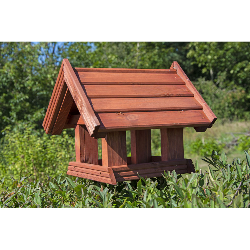 Karmnik dla ptaków SOLIDNY drewniany GIL V Karmnik dla ptaków SOLIDNY drewniany GIL V