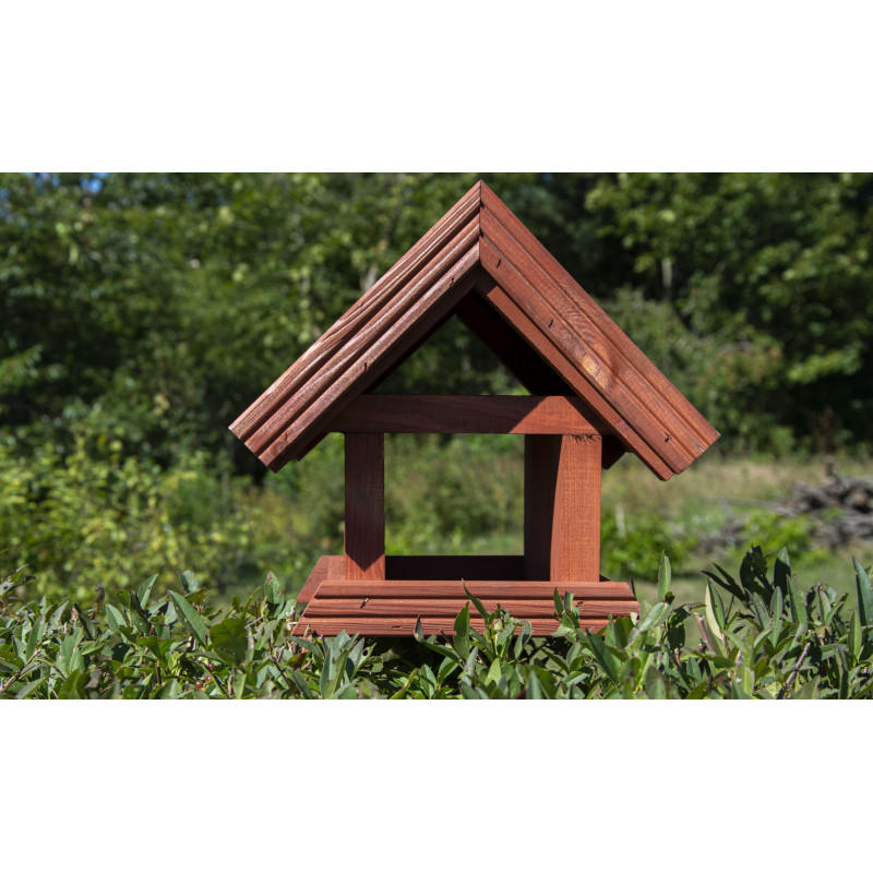 Karmnik dla ptaków SOLIDNY drewniany GIL V Karmnik dla ptaków SOLIDNY drewniany GIL V