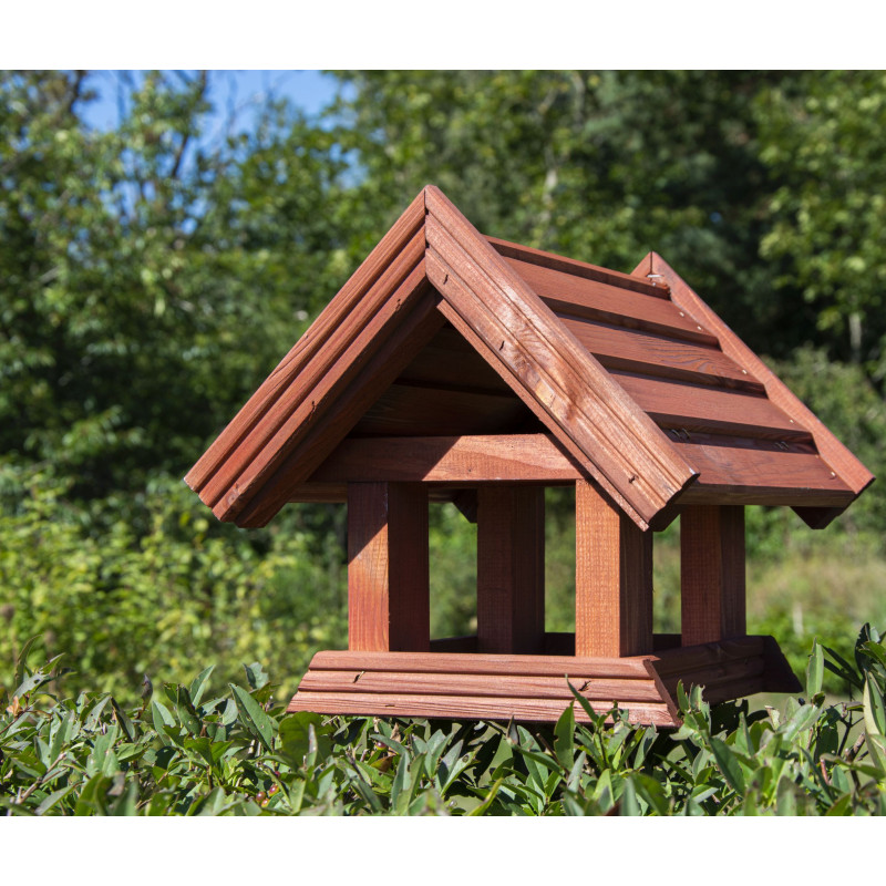 Karmnik dla ptaków SOLIDNY drewniany GIL V Karmnik dla ptaków SOLIDNY drewniany GIL V