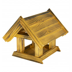 Karmnik dla ptaków SOLIDNY drewniany GIL VI