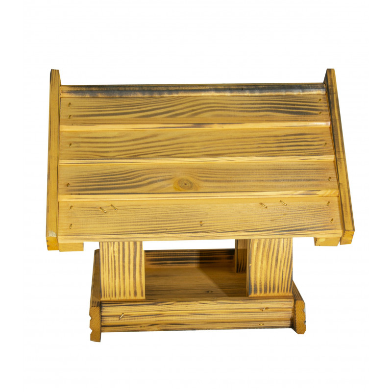 Karmnik dla ptaków SOLIDNY drewniany GIL VI