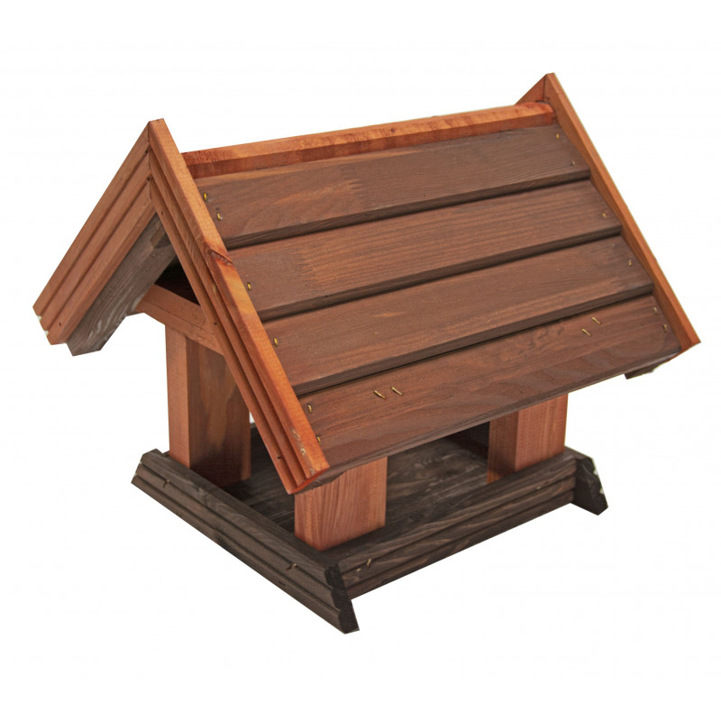 Karmnik dla ptaków SOLIDNY drewniany GIL IX