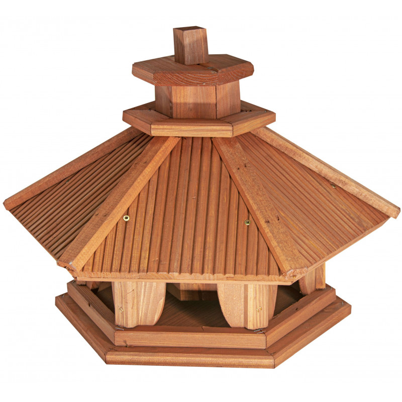 Karmnik dla ptaków SOLIDNY drewniany SIKORKA VI