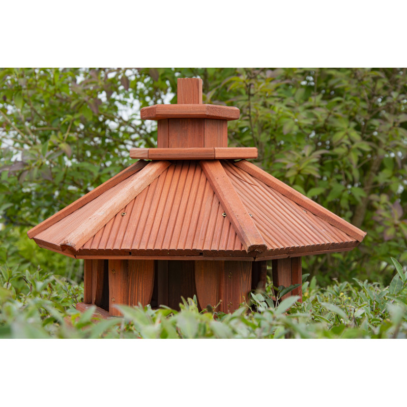 Karmnik dla ptaków SOLIDNY drewniany SIKORKA VI