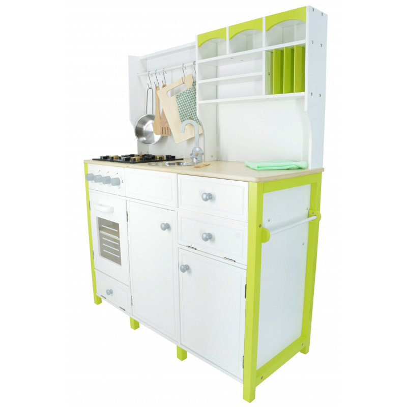 ZOSIA Wspaniała Drewniana Kuchnia dla Dzieci 