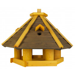Karmnik dla ptaków SOLIDNY drewniany ZIĘBA II
