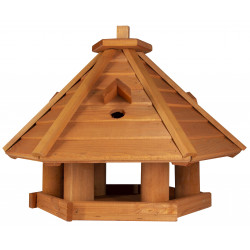 Karmnik dla ptaków SOLIDNY drewniany ZIĘBA V