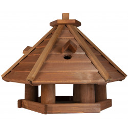Karmnik dla ptaków SOLIDNY drewniany ZIĘBA VI