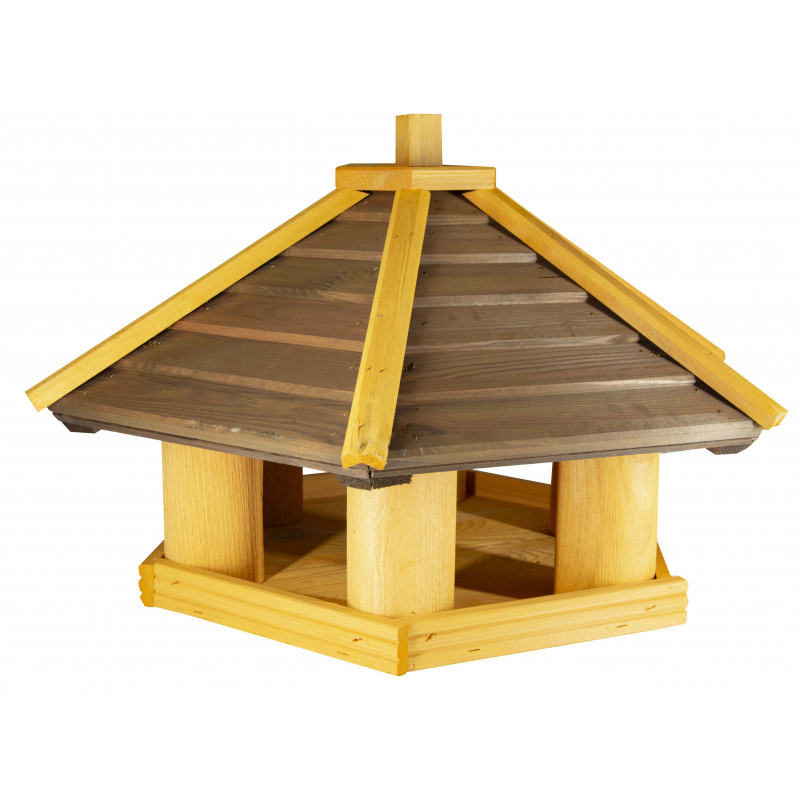 Karmnik dla ptaków DUŻY drewniany WRÓBEL VII