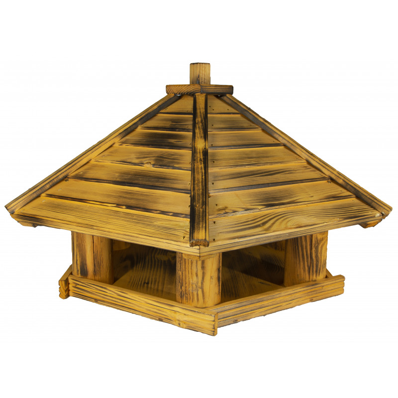 Karmnik dla ptaków drewniany SKOWRONEK III