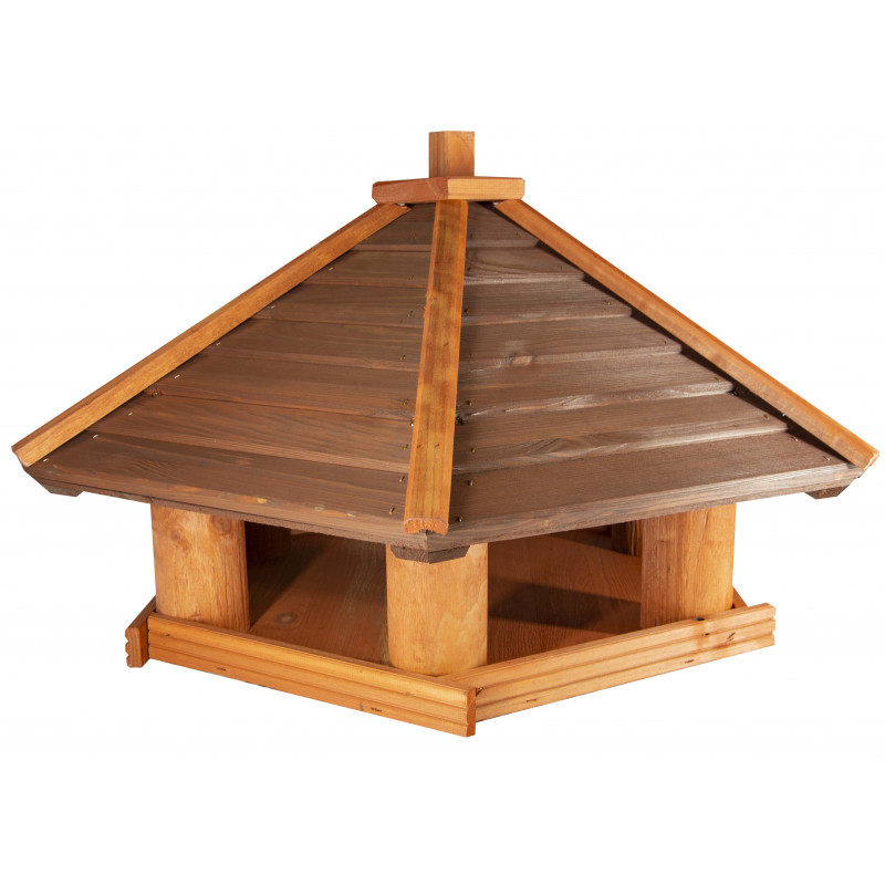 Karmnik dla ptaków drewniany SKOWRONEK V