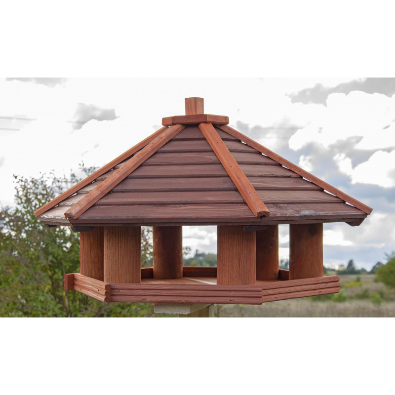 Karmnik dla ptaków drewniany SKOWRONEK V