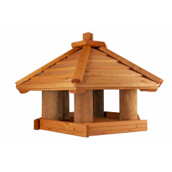 Karmnik dla ptaków SOLIDNY drewniany KOWALIK II