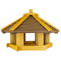Karmnik dla ptaków SOLIDNY drewniany KOWALIK III