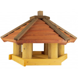 Karmnik dla ptaków SOLIDNY drewniany KOWALIK VII