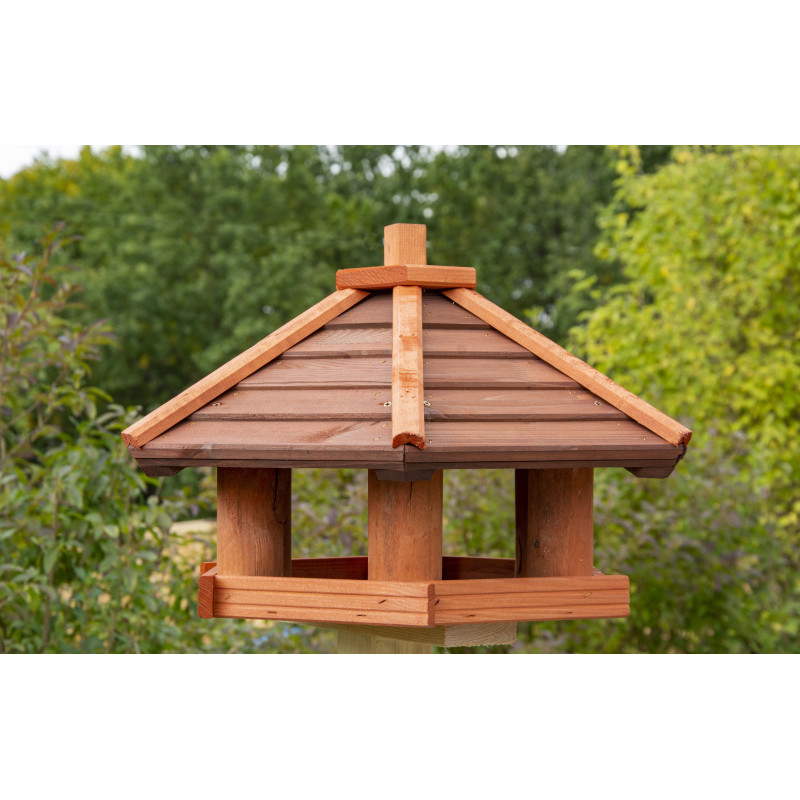 Karmnik dla ptaków SOLIDNY drewniany KOWALIK VIII