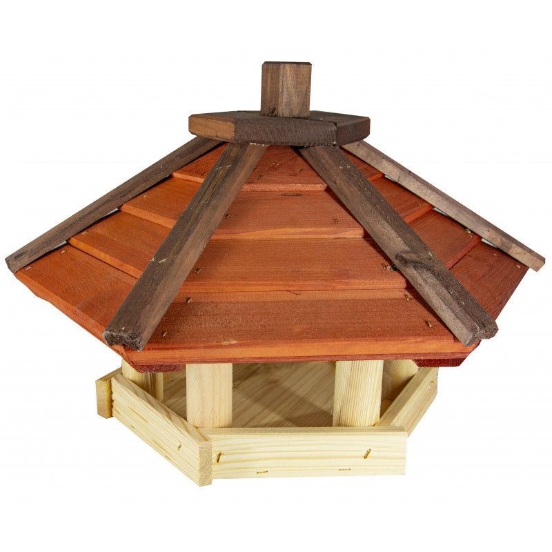 Karmnik dla ptaków drewniany SŁOWIK VIII