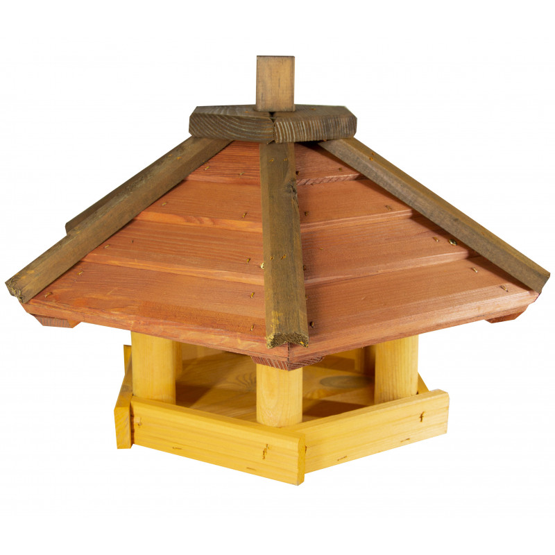 Karmnik dla ptaków drewniany SŁOWIK IX