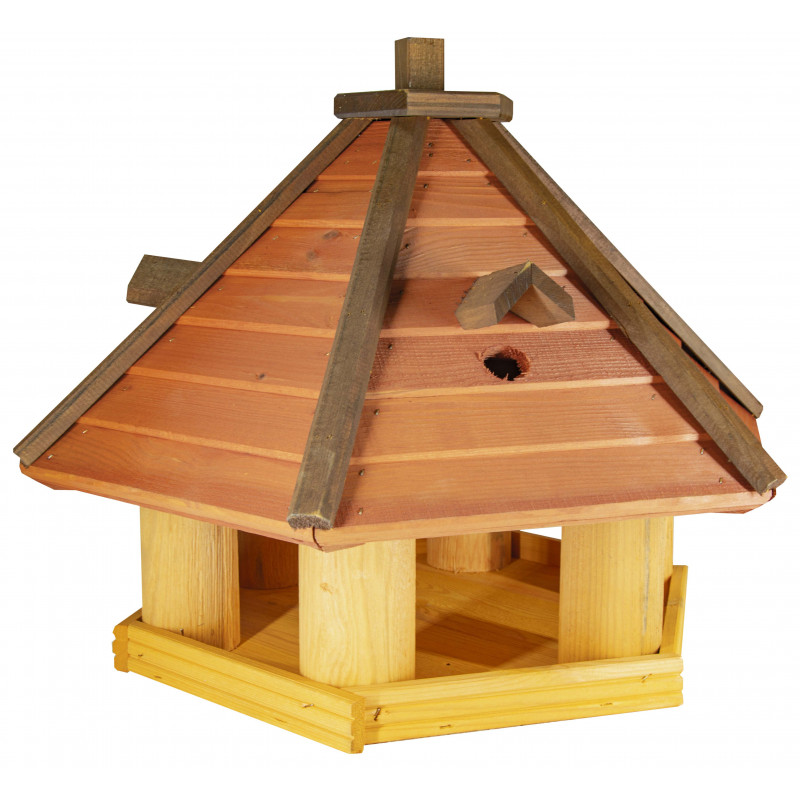 Karmnik dla ptaków DUŻY drewniany SÓJKA II