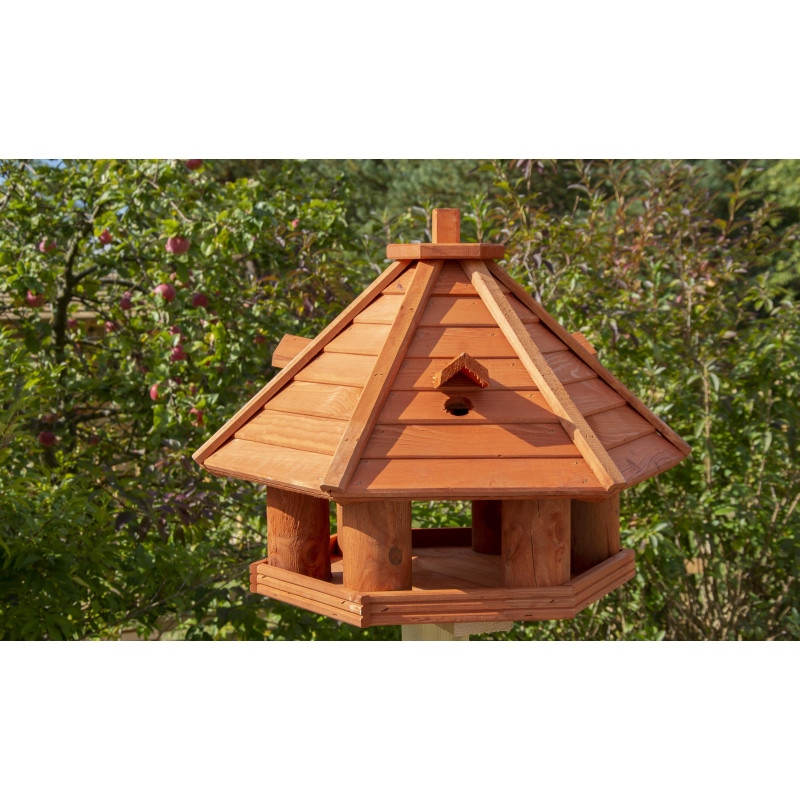 Karmnik dla ptaków DUŻY drewniany SÓJKA VI