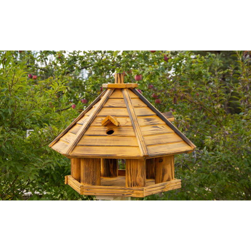 Karmnik dla ptaków DUŻY drewniany SÓJKA IX