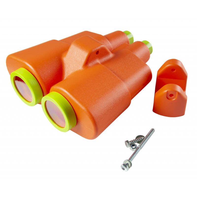 Lornetka na place zabaw pomarańczowo - zielona, zabawka edukacyjna