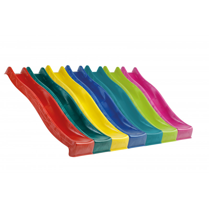 Ślizg "Fala" - limonka - wysokość 150cm - długość 300cm