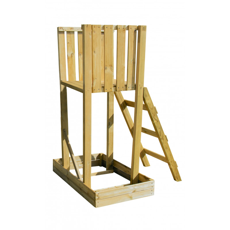 Podstawka do ślizgu wys. 90 cm platforma impregnowana