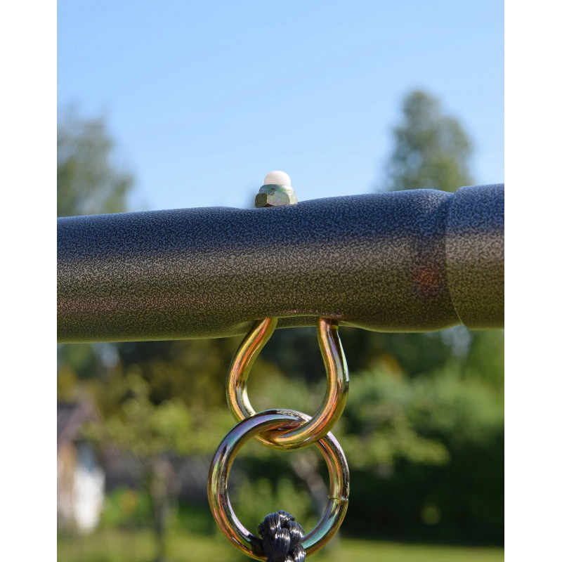 Wielofunkcyjny Metalowy Plac Zabaw Allan Czerwony