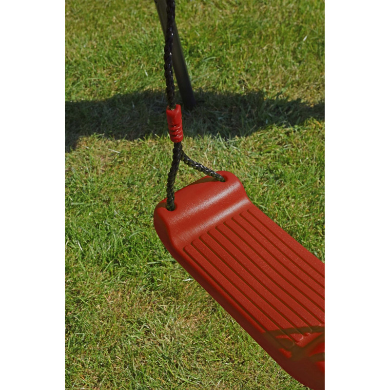 Wielofunkcyjny Metalowy Plac Zabaw Allan Czerwony