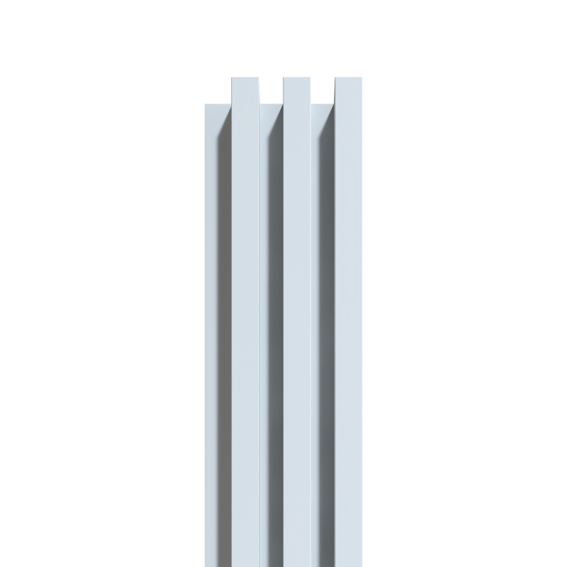 Lamel Ścienny Jasny Szary 2650X131 WL.30X40 HDF Gray