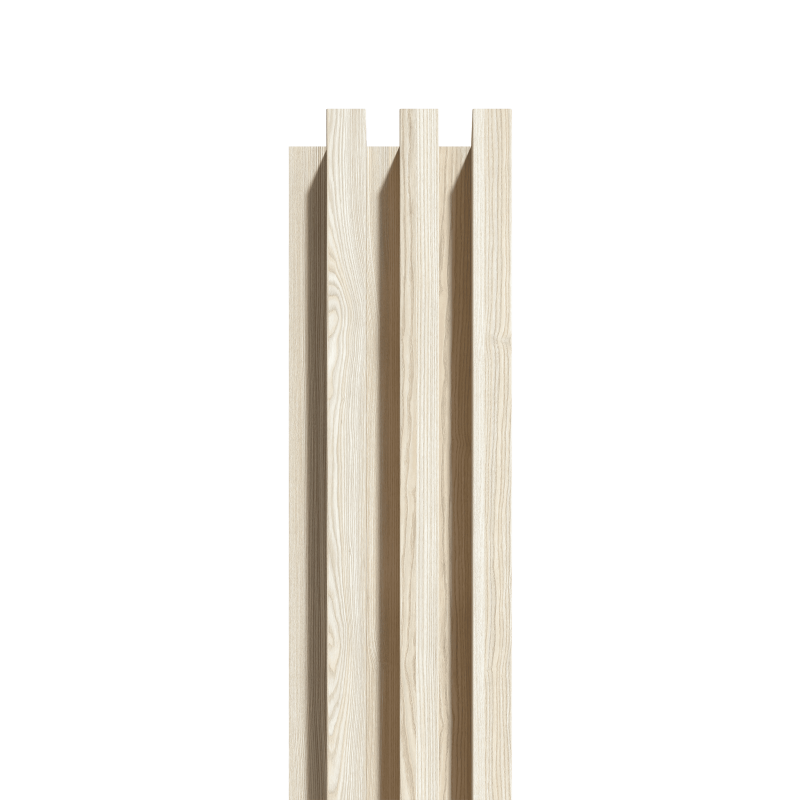 Lamel Ścienny Jesion 2650X131 WL.30X40 HDF Jesion