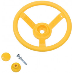 Kierownica na plac zabaw - żółta