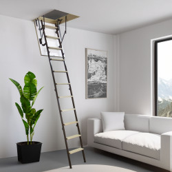 Schody strychowe STALLUX 46 mm MINI Plus 80x80 0,86W/m2K