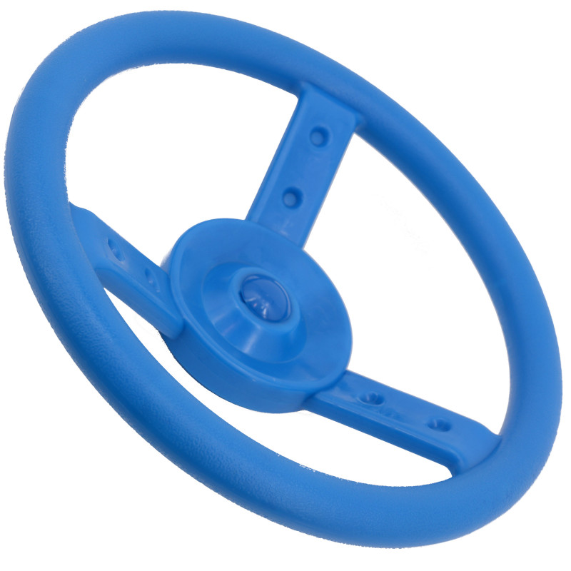 Kierownica na plac zabaw - zabawka edukacyjna - niebieska