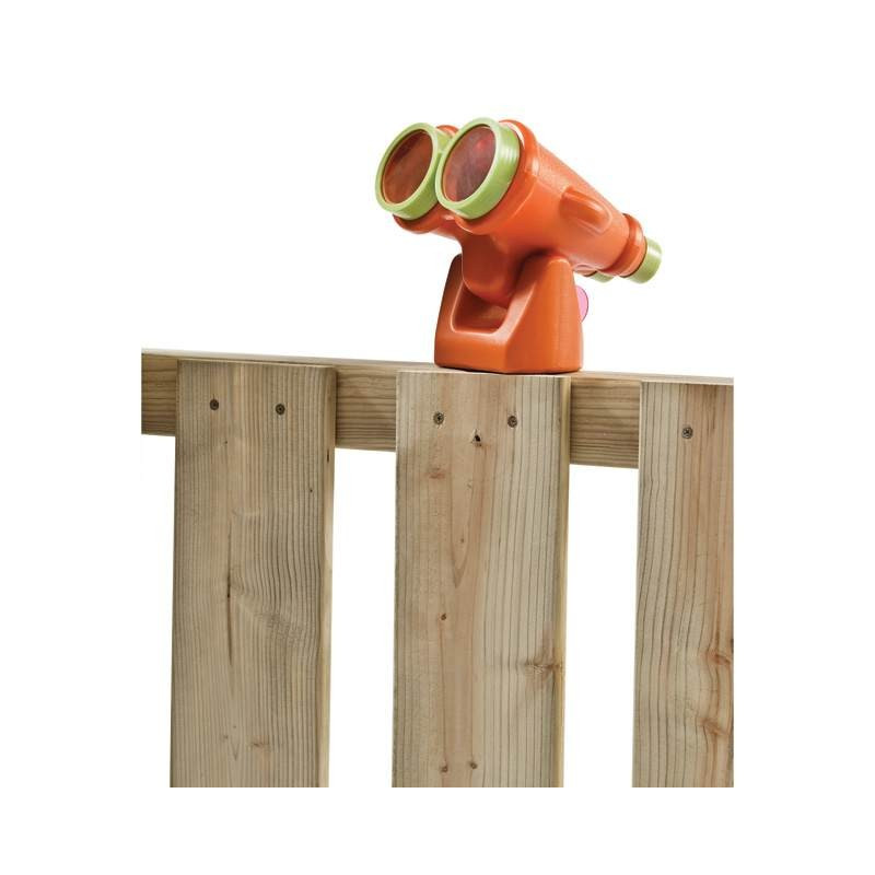 Lornetka na place zabaw i do domków drewnianych