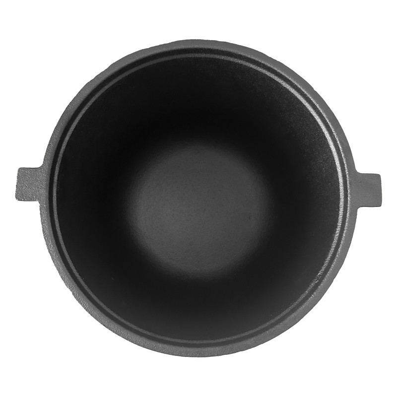 Kociołek żeliwny WOODY 8L myśliwski stojący na ognisko