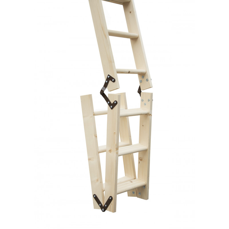 Drewniane schody strychowe GREENLINE 120x90 35mm