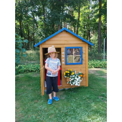 Domek Mateusz - drewniany domek dla dzieci