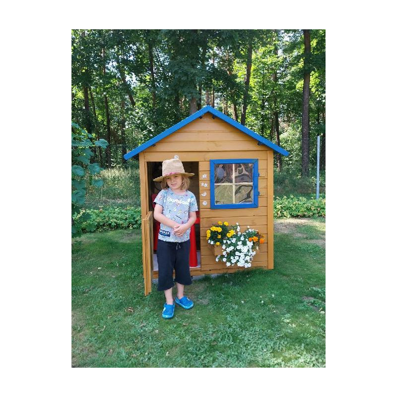 Domek Mateusz - drewniany domek dla dzieci