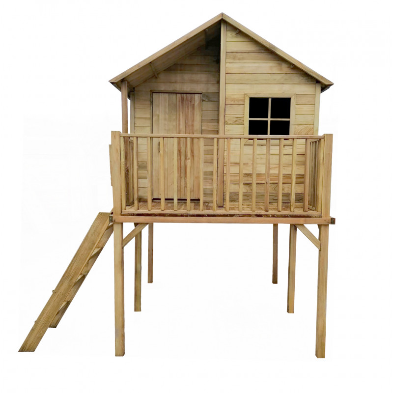 Drewniany domek dla dzieci Jerzyk LUX