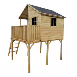 Drewniany domek dla dzieci Jerzyk LUX