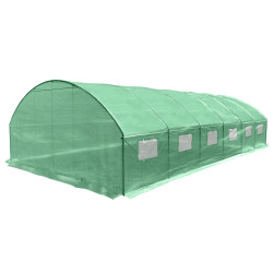 Tunel szklarniowy 32m2 PREMIUM green 4x8m