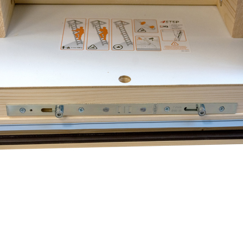 Drewniane schody strychowe EXTREME 112x70 H-305 76mm