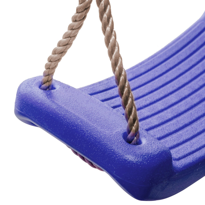 Niebieskie siedzisko do huśtawki 41 cm